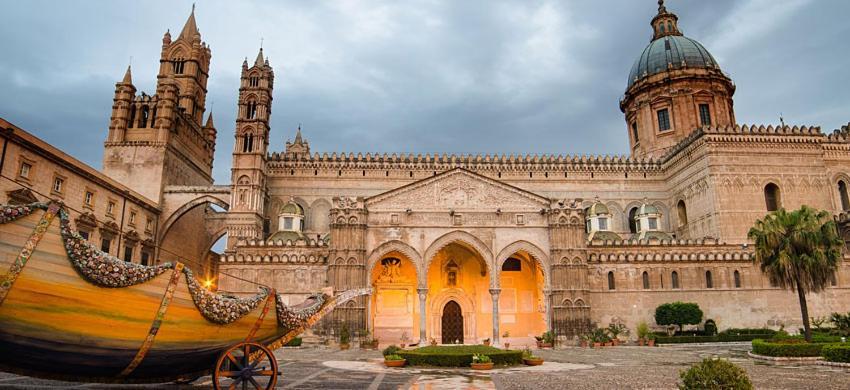 Blue Bubbles Cattedrale Apartment Palermo Ngoại thất bức ảnh
